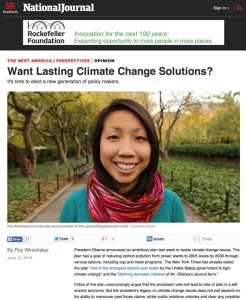 National Journal’s The Next America: Elect a New Generation for Lasting Climate Change Solutions