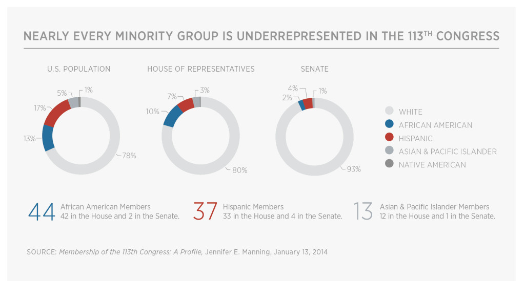 Minority Groups Underrepresented in 113th Congress